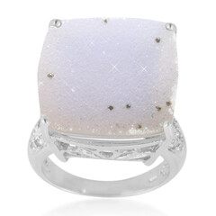 Anillo en plata con Ágata brillante