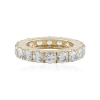 Anillo en oro con Zafiro blanco (de Melo)