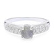 Anillo en plata con Espectrolita