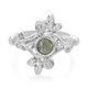 Anillo en plata con Espectrolita