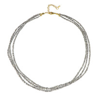 Collar en plata con Diamante plateado