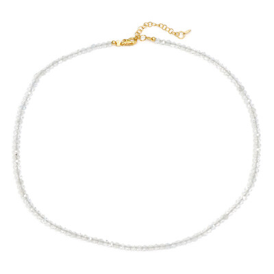 Collar en plata con Topacio blanco