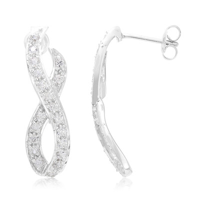 Pendientes en plata con Zircón