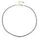 Collar en plata con Alejandrita ojos de gato