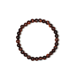 Brazalete con Ojo de tigre rojo