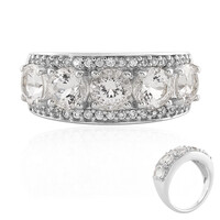 Anillo en plata con Danburita