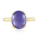 Anillo en plata con Tanzanita