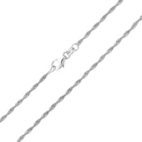 Cadena en plata