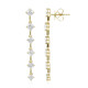Pendientes en oro con Diamante I1 (H)  (CIRARI)