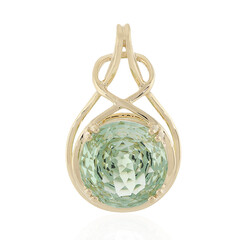 Colgante en oro con Amatista verde (PHANTASIA)