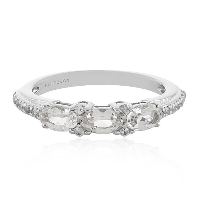 Anillo en plata con Danburita