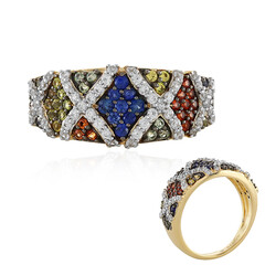 Anillo en oro con Zafiro (Adela Gold)