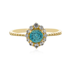 Anillo en oro con Zircón de Ratanak Kirí (Adela Gold)