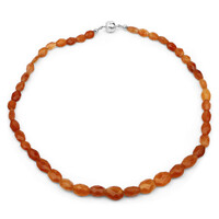 Collar en plata con Cornalina