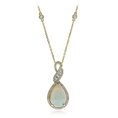 Collar en oro con Ópalo Welo AAA (CIRARI)