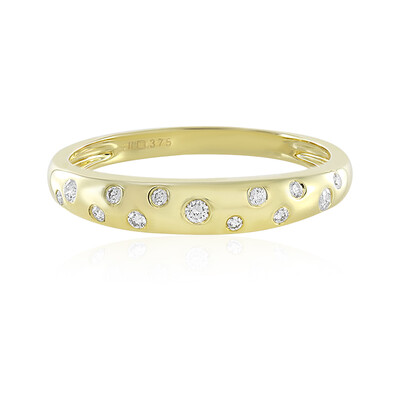 Anillo en oro con Diamante limpio a lupa F (LUCENT DIAMONDS)
