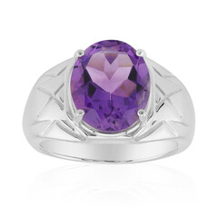 Anillo en plata con Amatista (Pallanova)