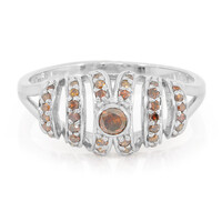 Anillo en plata con Diamante fantasía