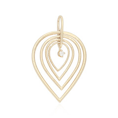 Colgante en oro con Diamante PK (H)