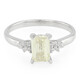 Anillo en plata con Cuncita amarillo canario