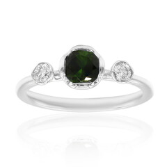 Anillo en oro con Turmalina verde (CIRARI)
