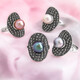 Anillo en plata con Perla Freshwater (Annette classic)