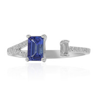 Anillo en oro con Tanzanita AAA (CIRARI)