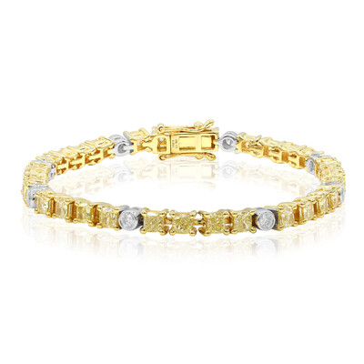 Brazalete en oro con Diamante amarillo SI2 (CIRARI)
