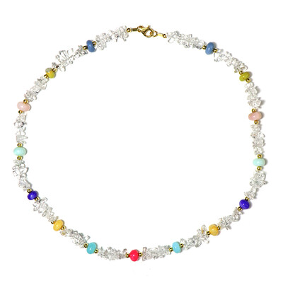 Collar en plata con Ópalo de Etiopía
