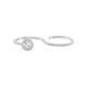 Anillo en plata con Danburita (de Melo)