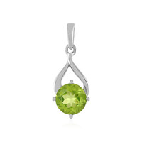 Colgante en plata con Peridoto