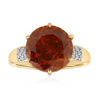 Anillo en oro con Esfalerita