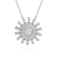 Collar en oro con Diamante limpio a lupa F (LUCENT DIAMONDS)