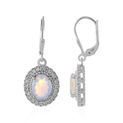 Pendientes en plata con Ópalo de Welo