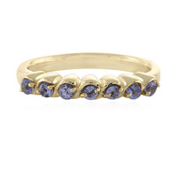 Anillo en plata con Tanzanita