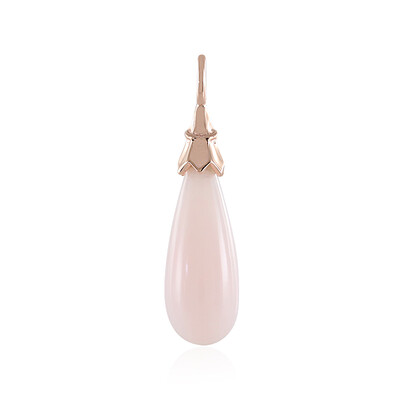 Colgante en plata con Ópalo rosa (MONOSONO COLLECTION)