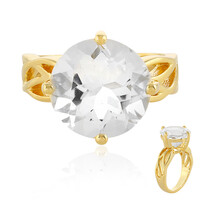 Anillo en plata con Cuarzo blanco