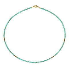 Collar en plata con Turquesa de Arizona (Riya)