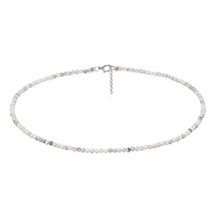 Collar en plata con Ópalo con dendritas