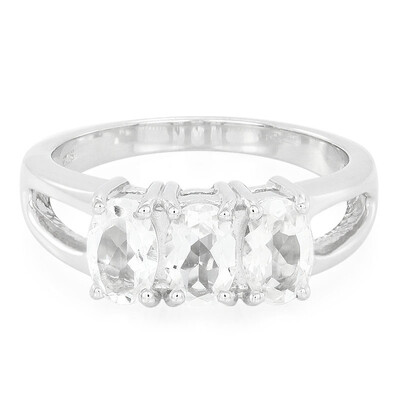 Anillo en plata con Berilo del Himalaya