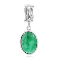 Colgante en plata con Ágata verde (Nan Collection)