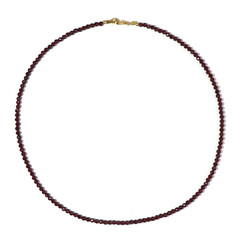Collar en plata con Granate de Mozambique