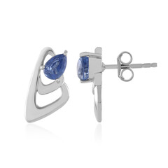 Pendientes en plata con Cianita de Nepal
