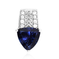 Colgante en plata con Topacio azul royal