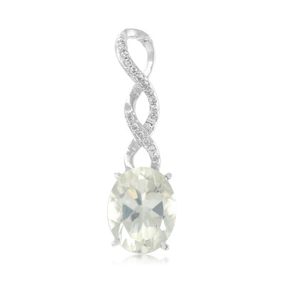 Colgante en plata con Ortoclasa