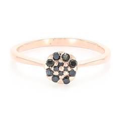 Anillo en plata con Diamante fantasía