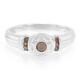 Anillo en plata con Diamante fantasía