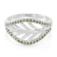 Anillo en plata con Diamante fantasía