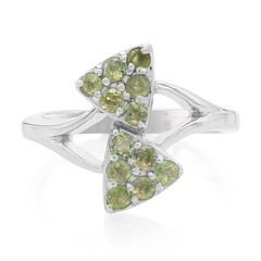 Anillo en plata con Alejandrita