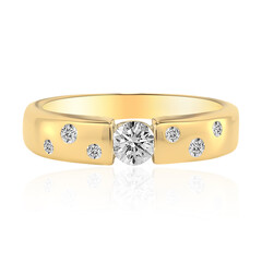 Anillo en oro con Diamante IF (D)